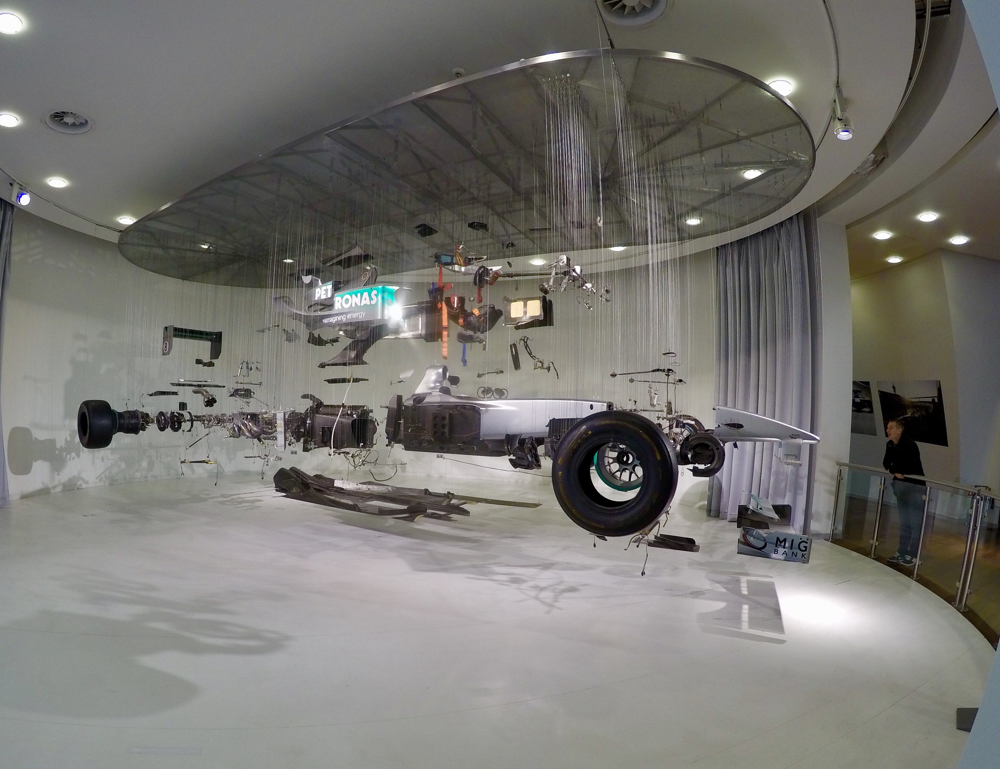 GoPro HERO4 Silver sample photo. Exploded formula 1 photography
