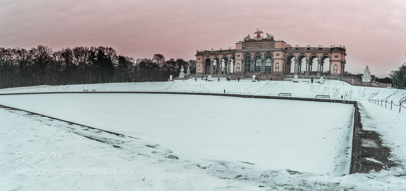 Nikon D3300 sample photo. Gloriette in winter photography