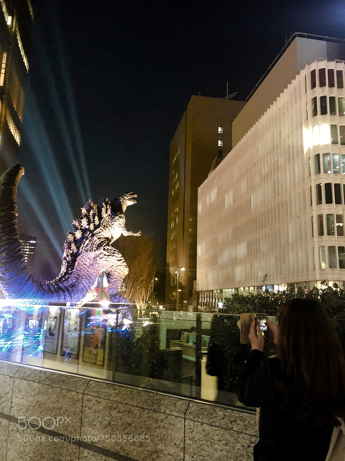 Apple iPhone X sample photo. Godzilla is landing again photography