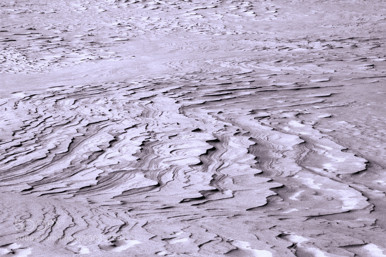 Canon EOS 70D sample photo. Patterns in the snow photography