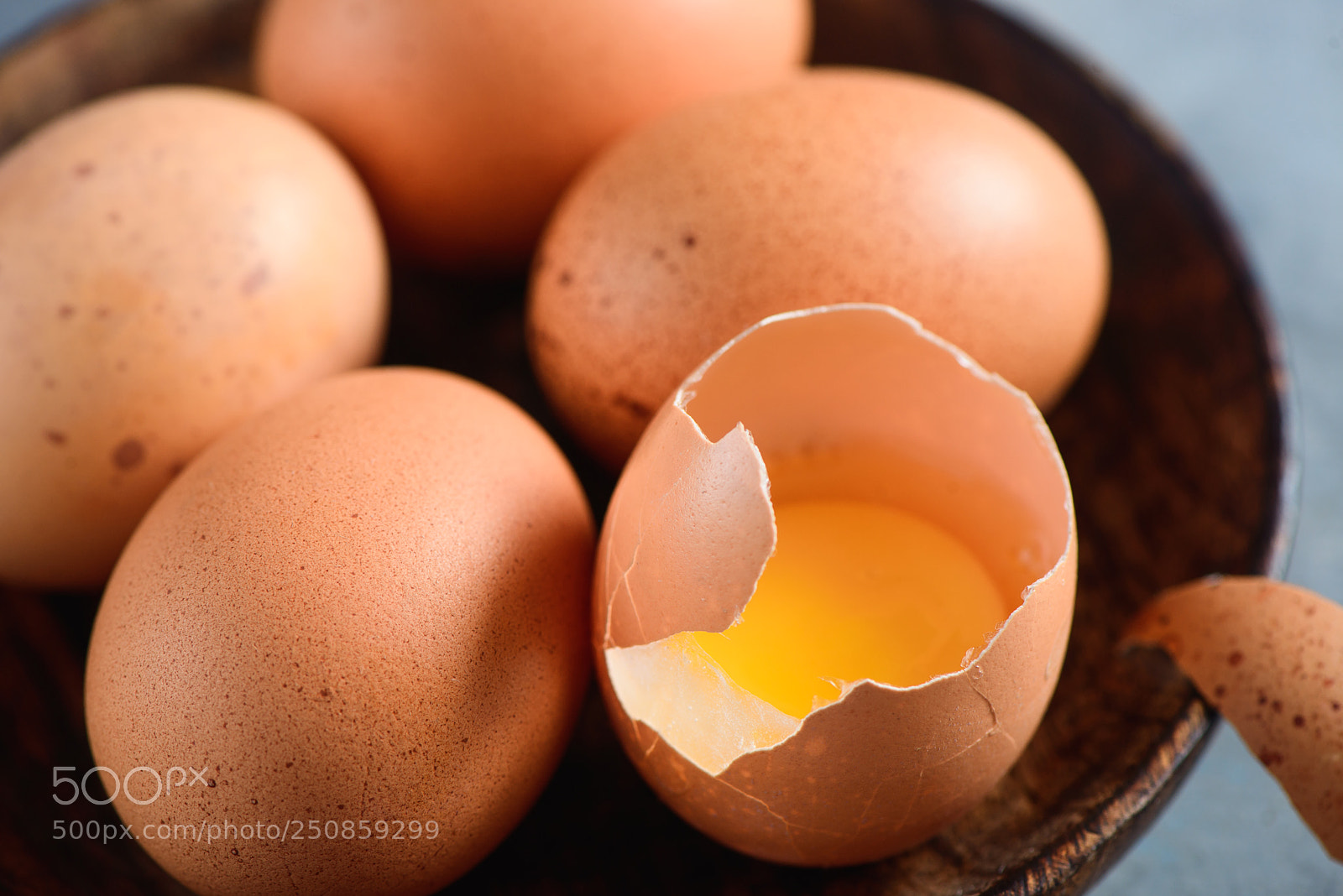 Nikon D800 sample photo. Yolk in an eggshell photography