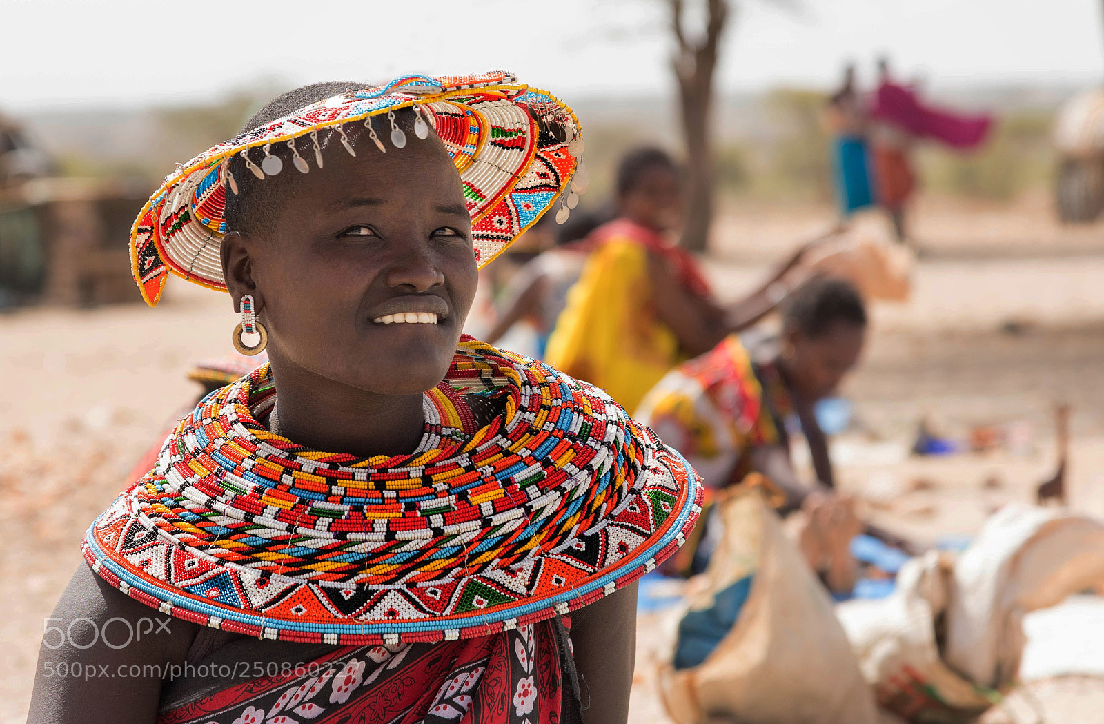 Nikon D810 sample photo. Samburu jewellery photography