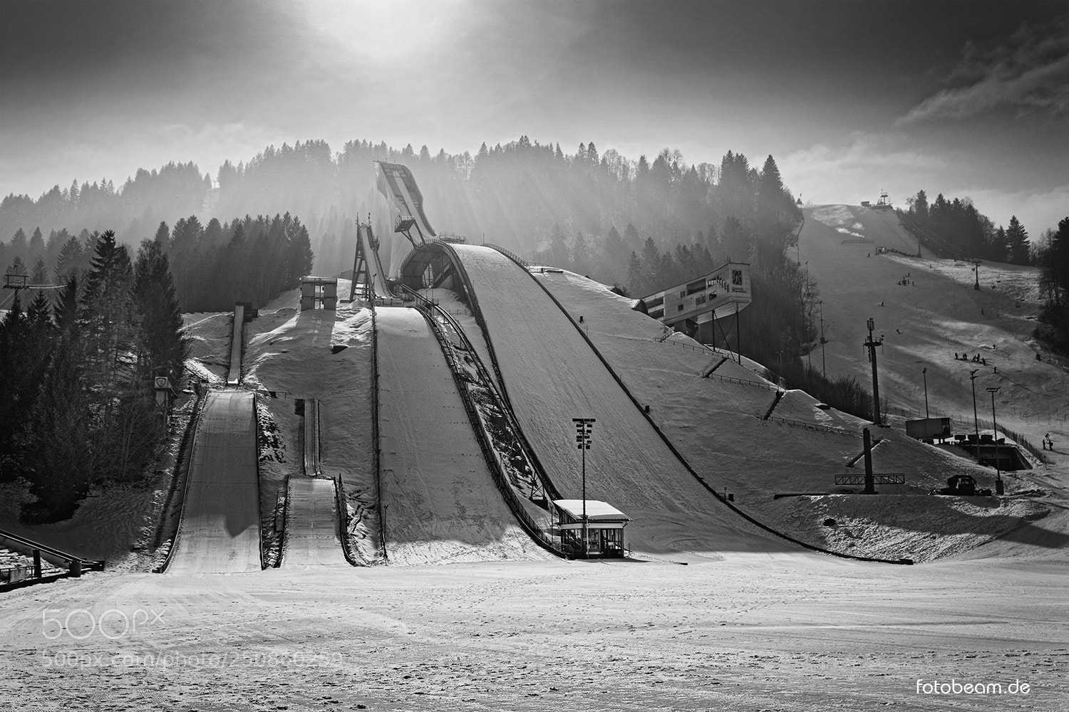 Sony a6300 sample photo. Große olympiaschanze, garmisch-partenkirchen photography