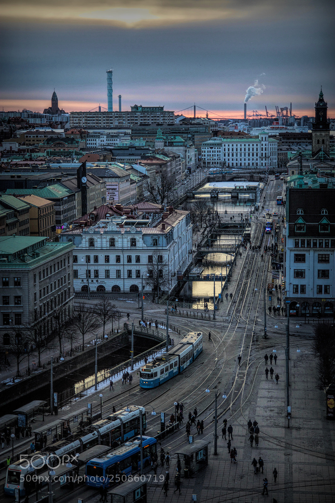 Canon EOS 70D sample photo. Sunset over gothenburg  photography