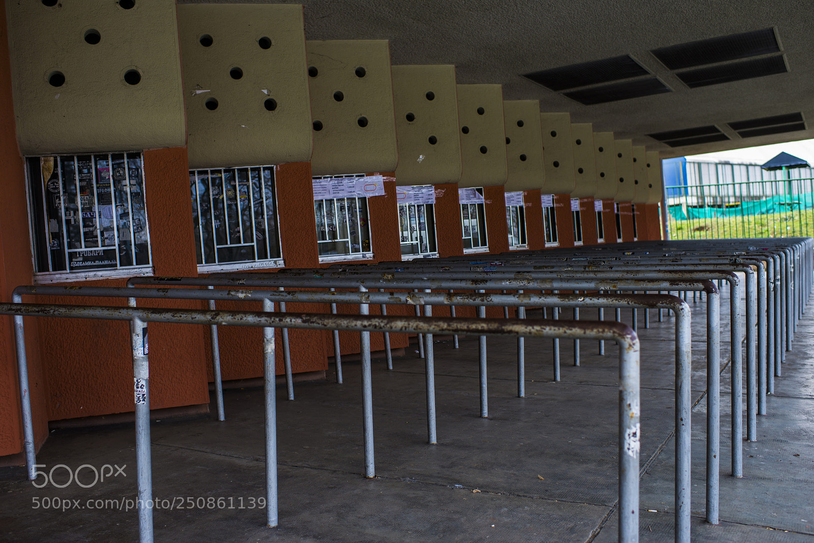 Nikon D610 sample photo. Nobody at football field photography