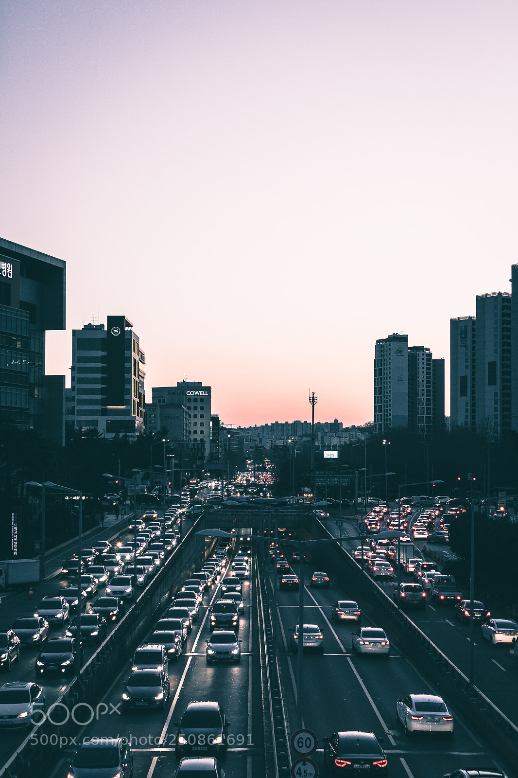 Sony a6000 sample photo. Sunset in seoul photography