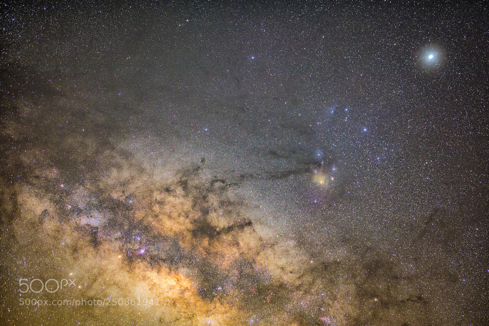 Canon EOS 5D Mark IV sample photo. The center of milky photography