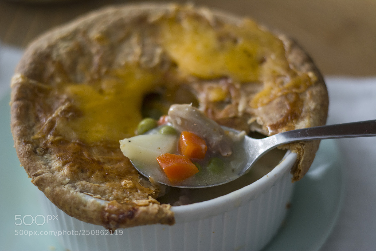 Nikon D7100 sample photo. Chicken pot pie w photography
