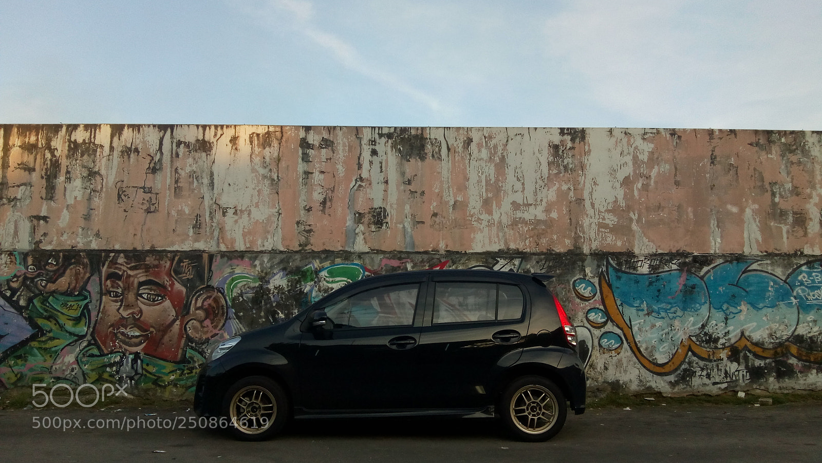 Motorola Moto E4 sample photo. Malaysian pride, perodua myvi photography