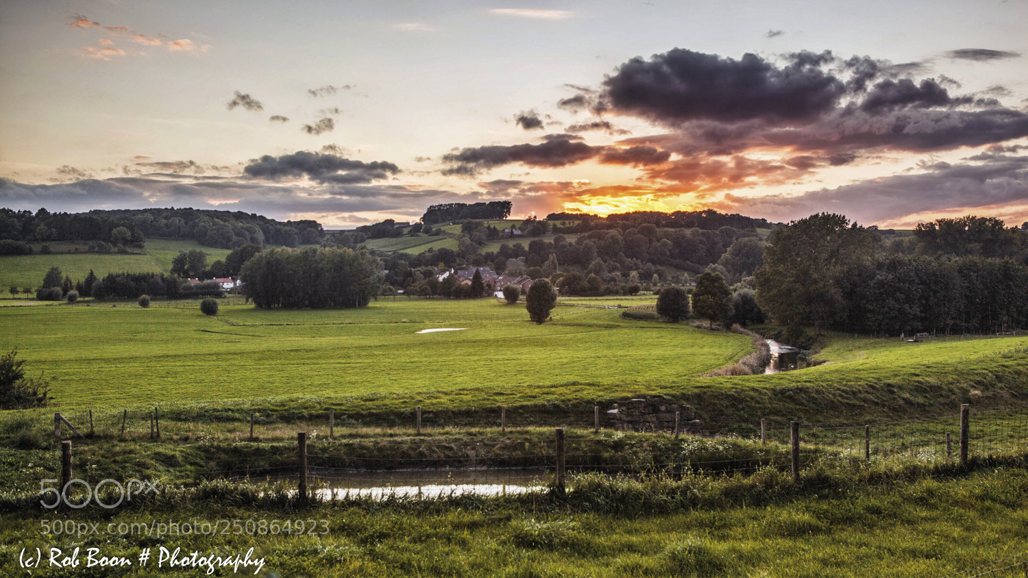 Canon EOS 5D Mark II sample photo. Sunset @ stokhem photography