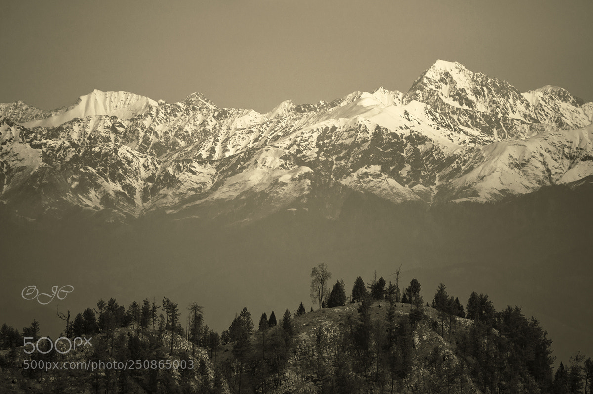 Nikon D5000 sample photo. Peaks of kaghan valley photography