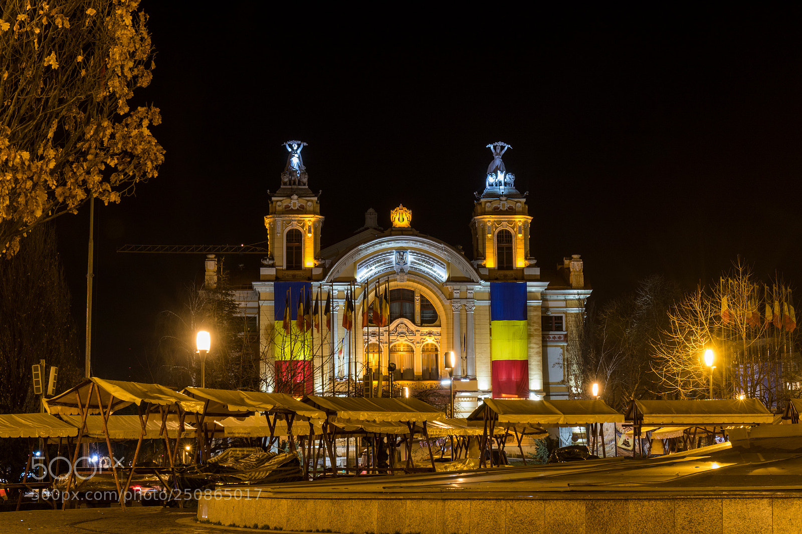 Canon EOS 7D Mark II sample photo. Cluj-napoca national theater photography
