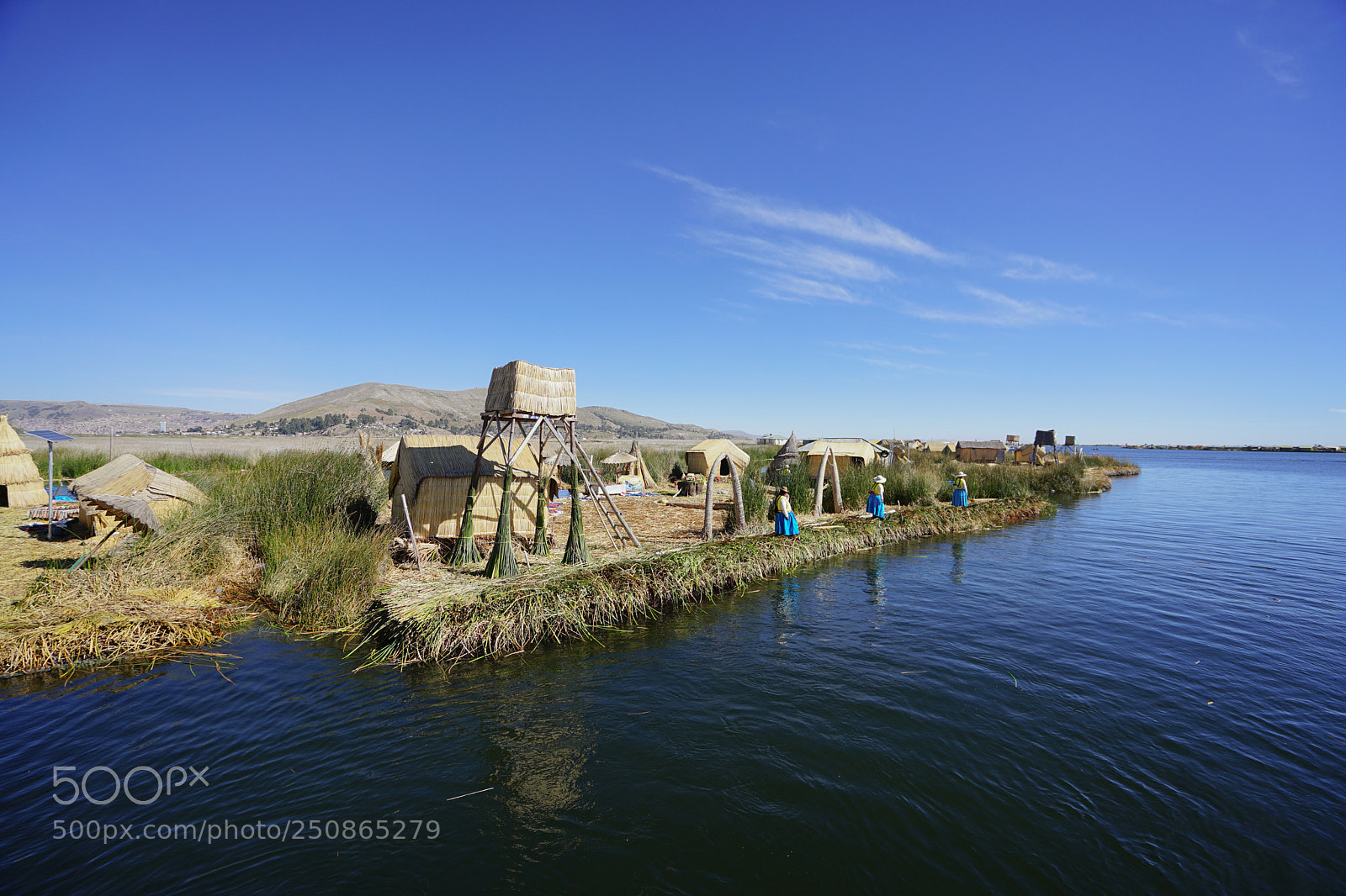 Sony a7 II sample photo. Uros floating island, lago photography