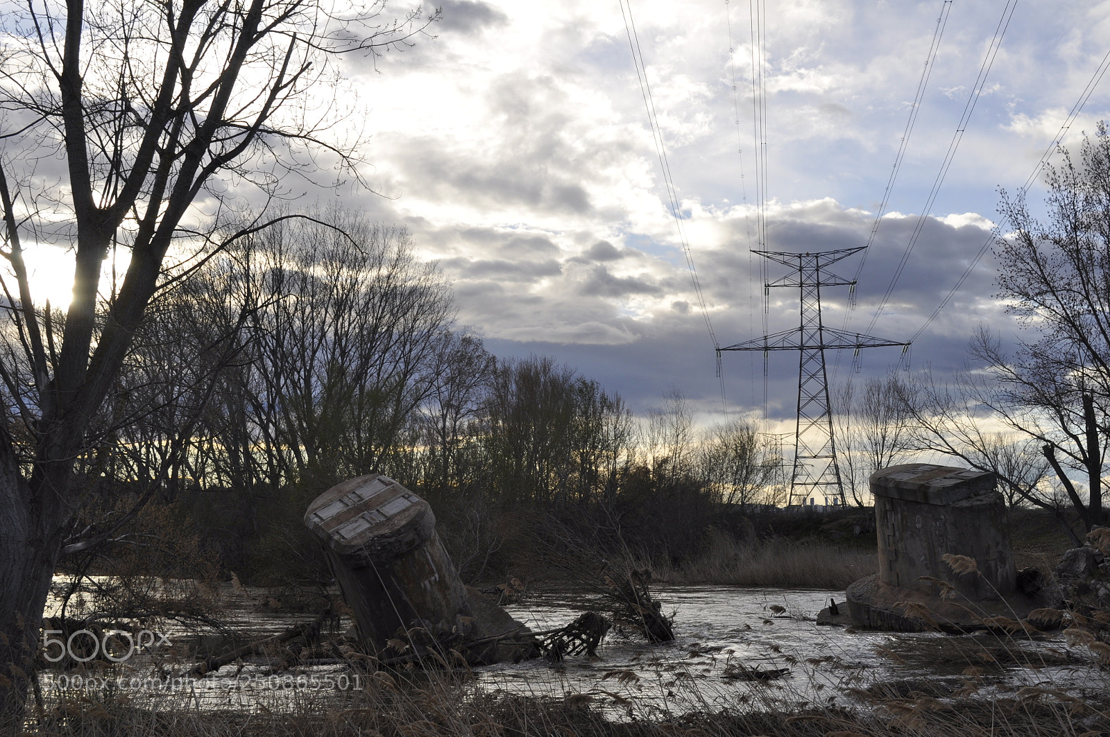 Nikon D5000 sample photo. Human vs nature photography