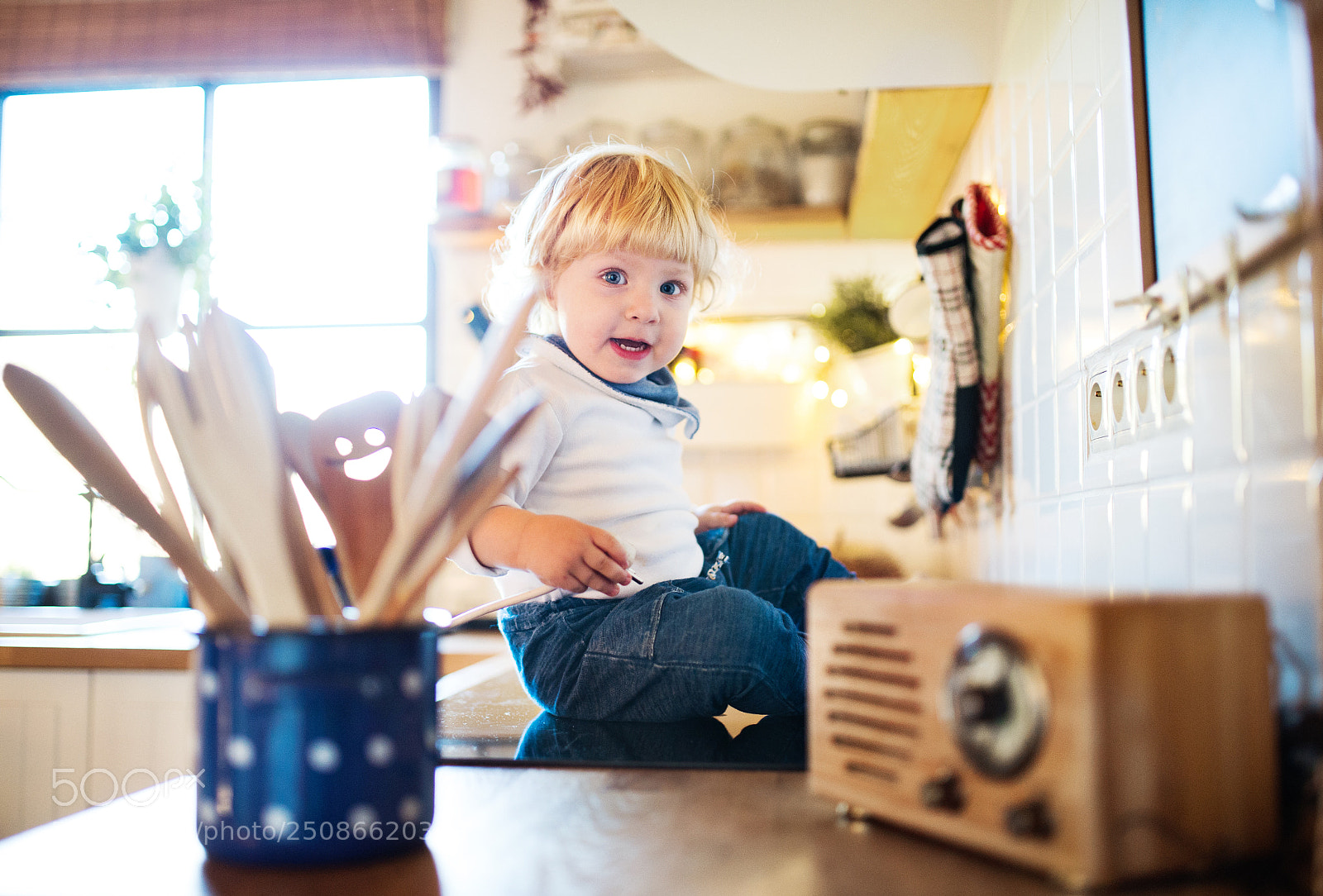 Nikon D4S sample photo. Toddler boy in dangerous photography