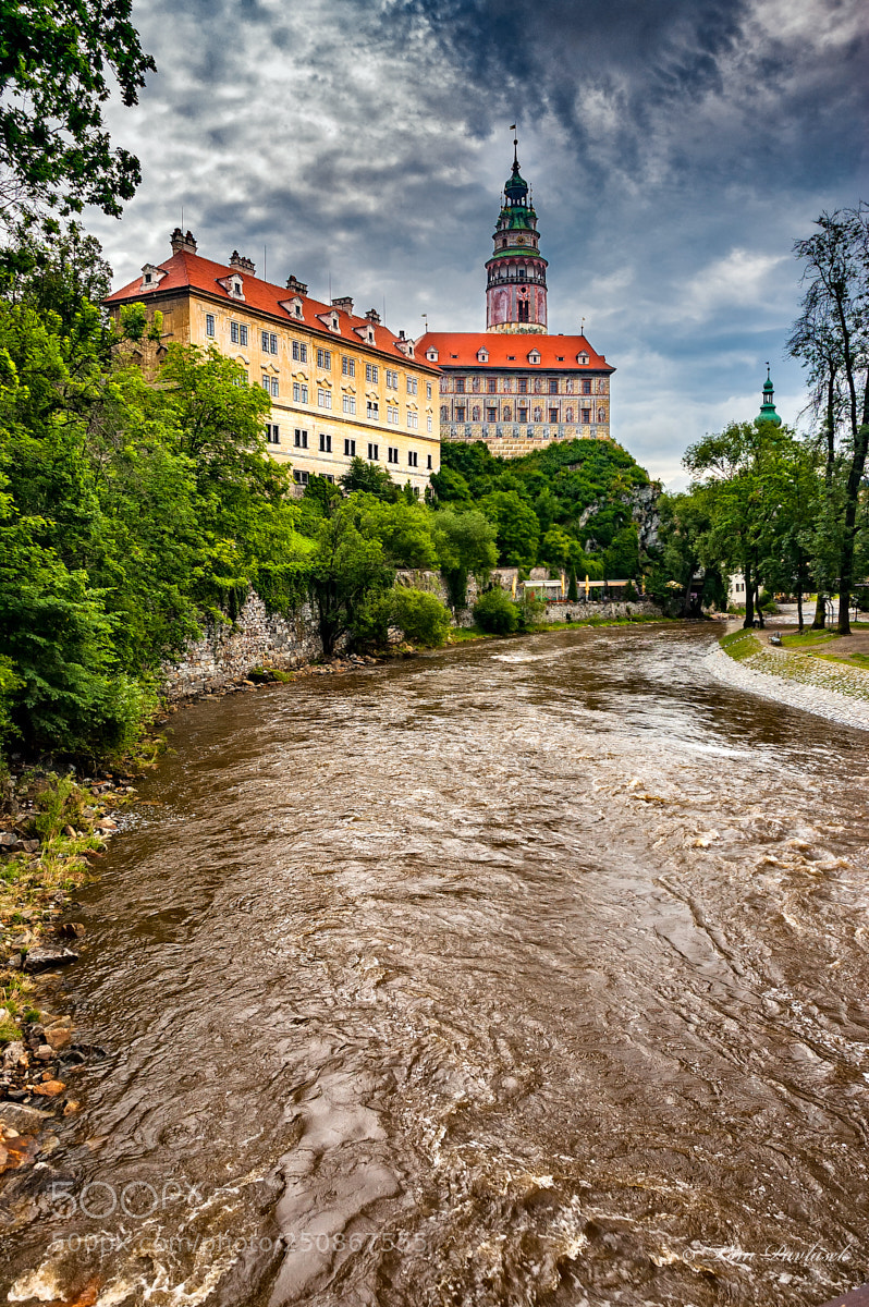 Nikon D70s sample photo. Czech krumlov city photography