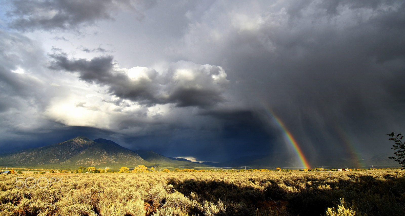 Nikon D5500 sample photo. Octrainbow taosmesa photography