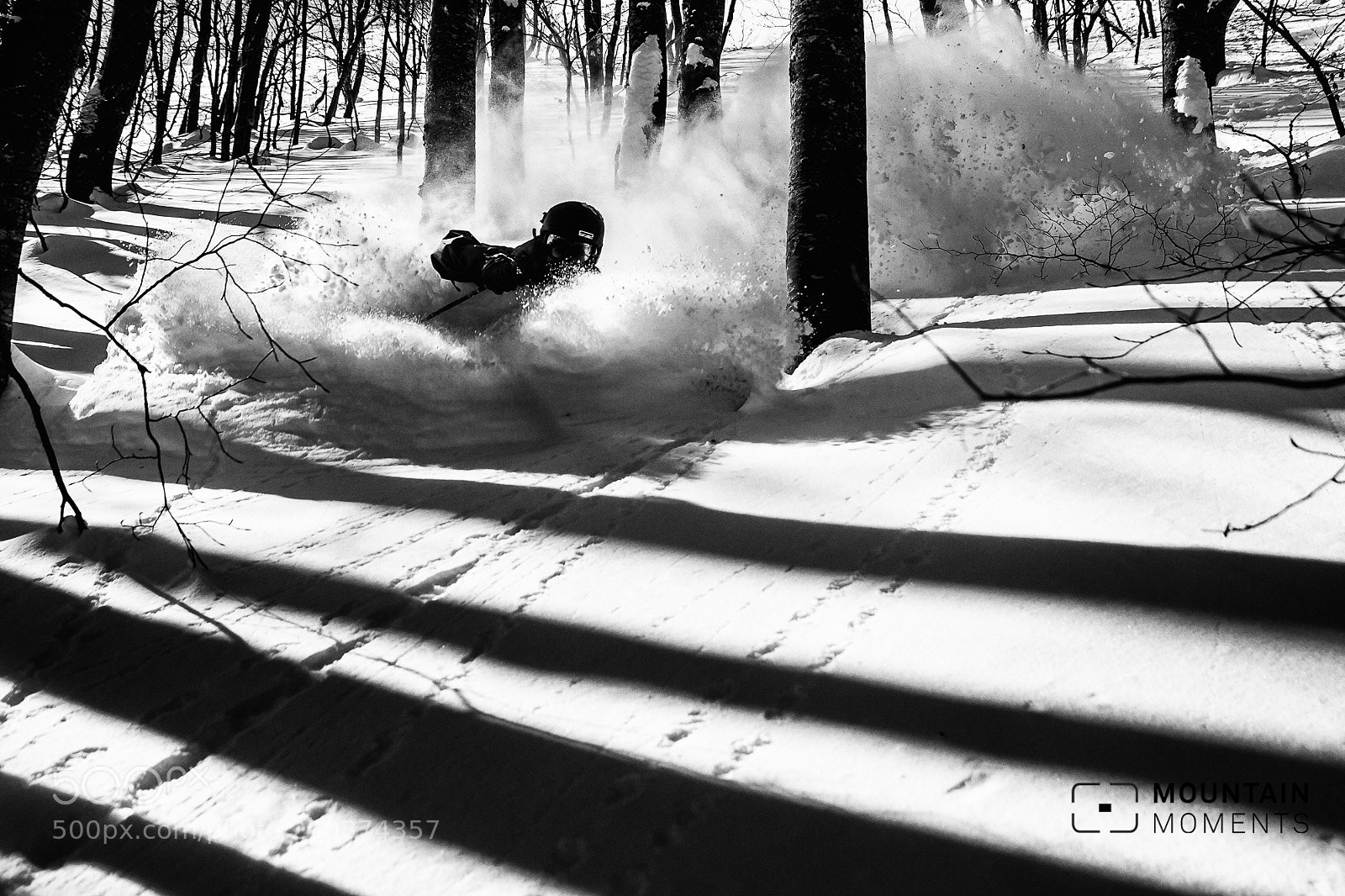 Canon EOS 40D sample photo. Fresh powder snow in photography
