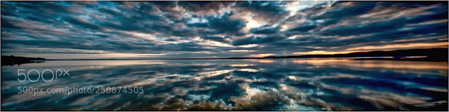Canon EOS 5D Mark II sample photo. Seascape panorama photography