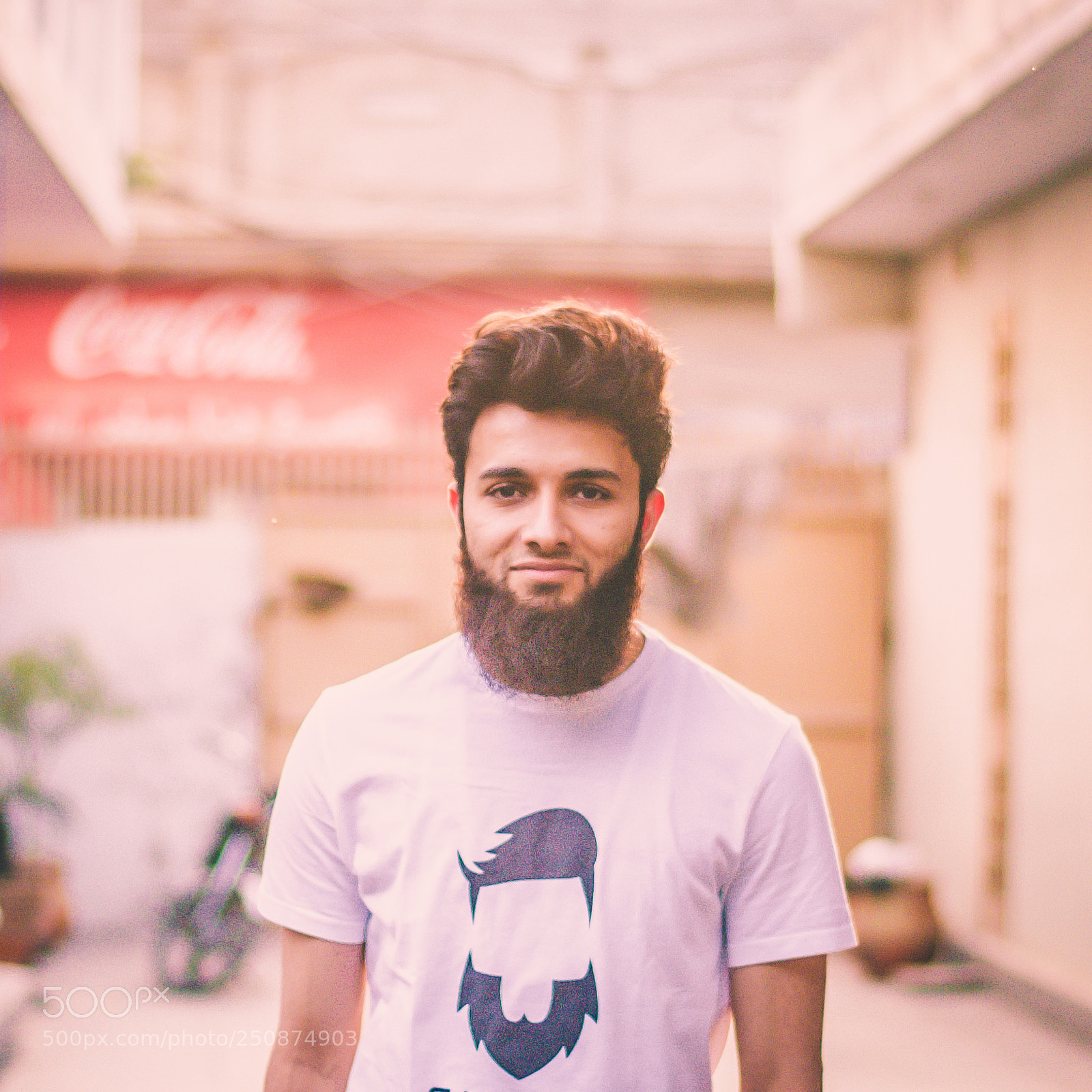 Nikon D5100 sample photo. Beard man photography