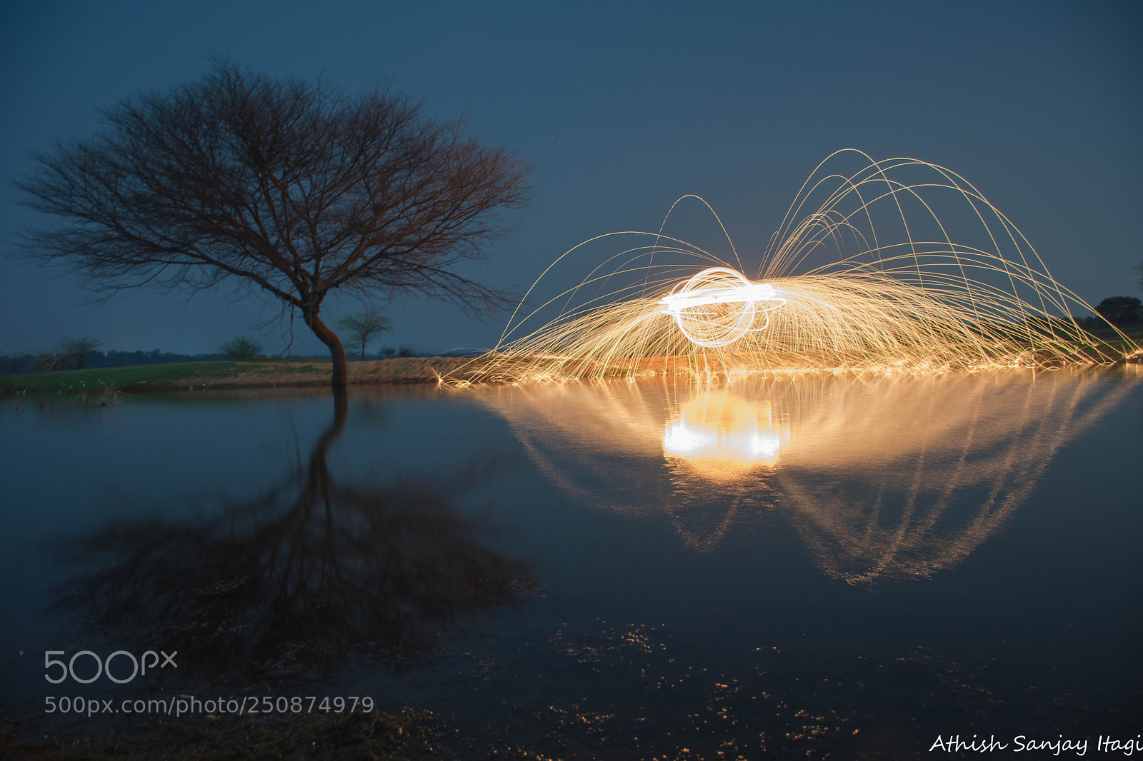 Nikon D7200 sample photo. Steel wool photography