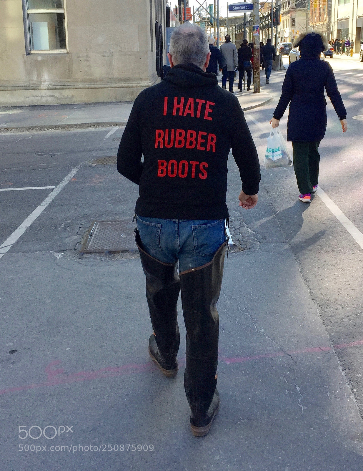 Apple iPhone 6 sample photo. Rubber boot hatred photography
