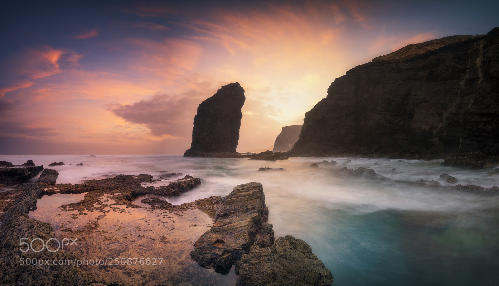 Nikon D800 sample photo. Sunrise in roque del photography