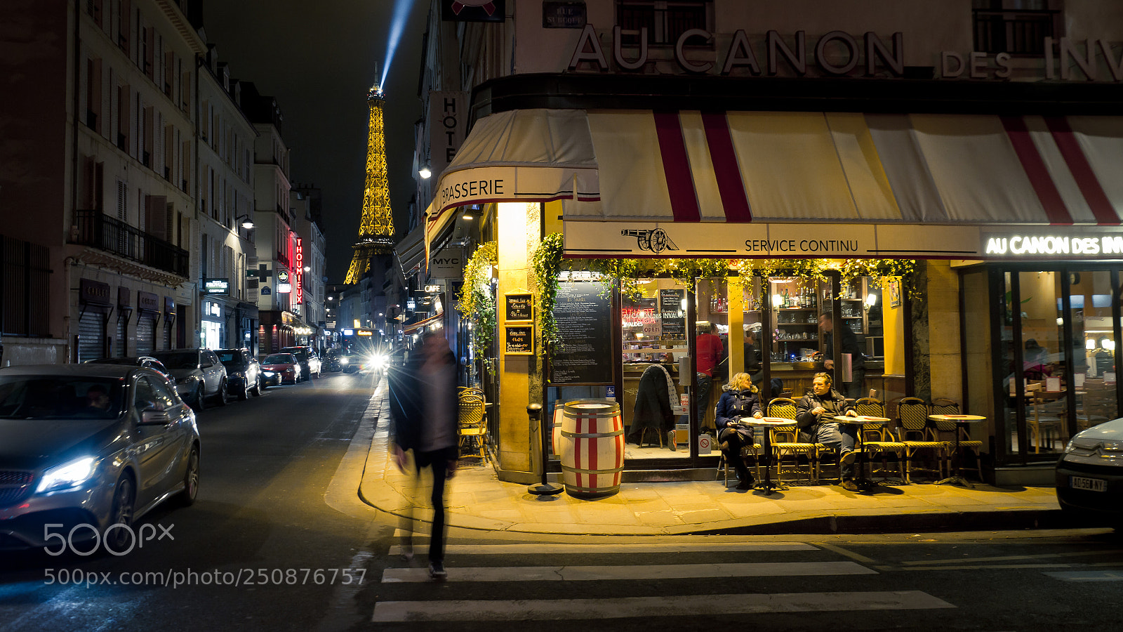 Canon EOS 7D sample photo. Paris by night photography