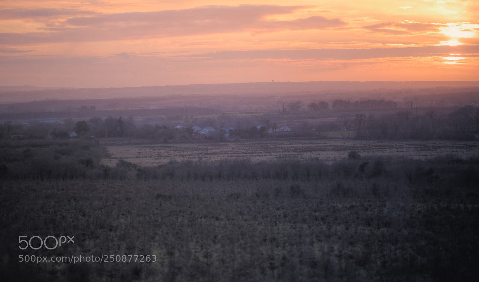 Nikon D810 sample photo. Sunset in the distance photography
