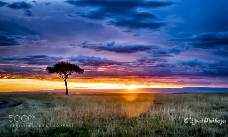Canon EOS 5D sample photo. African sunset photography