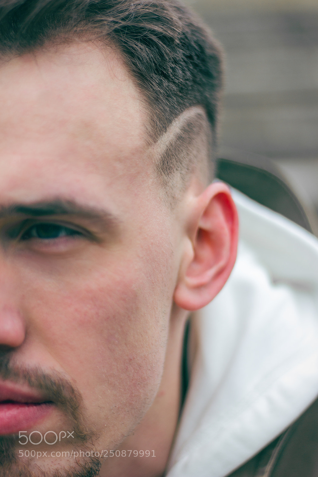 Canon EOS 60D sample photo. Half face photography
