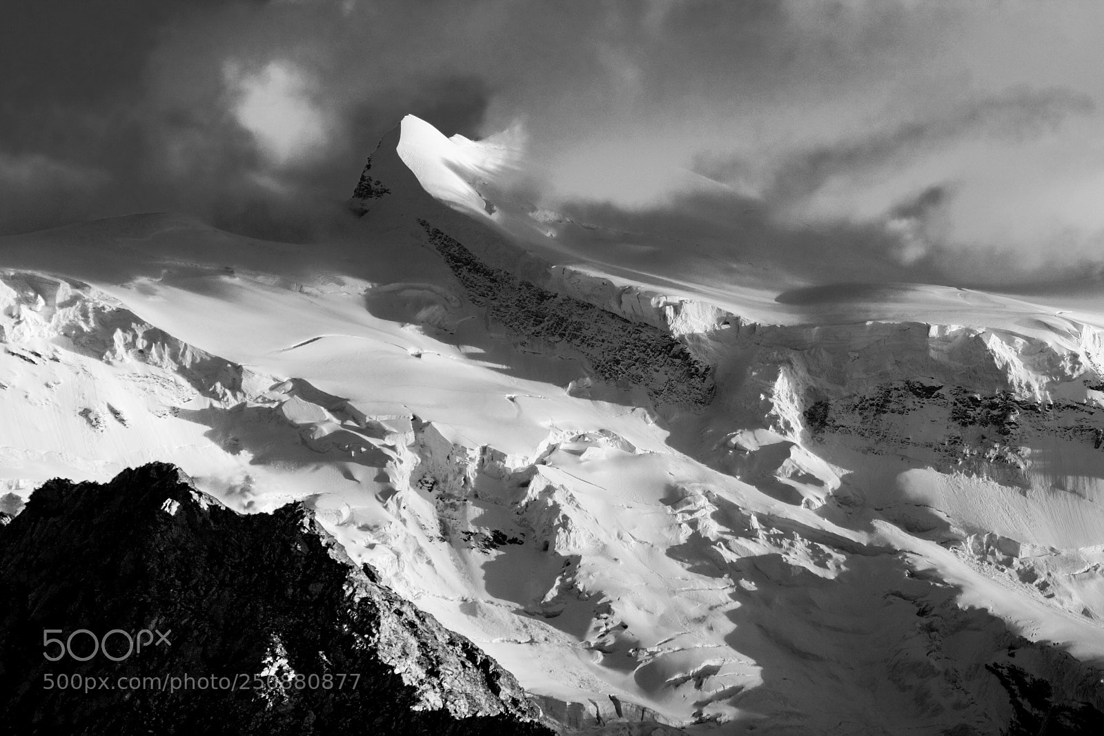 Canon EOS 40D sample photo. Grand combin in switzerland photography