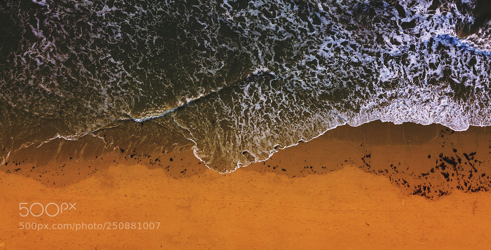 DJI FC220 sample photo. Orange sand photography