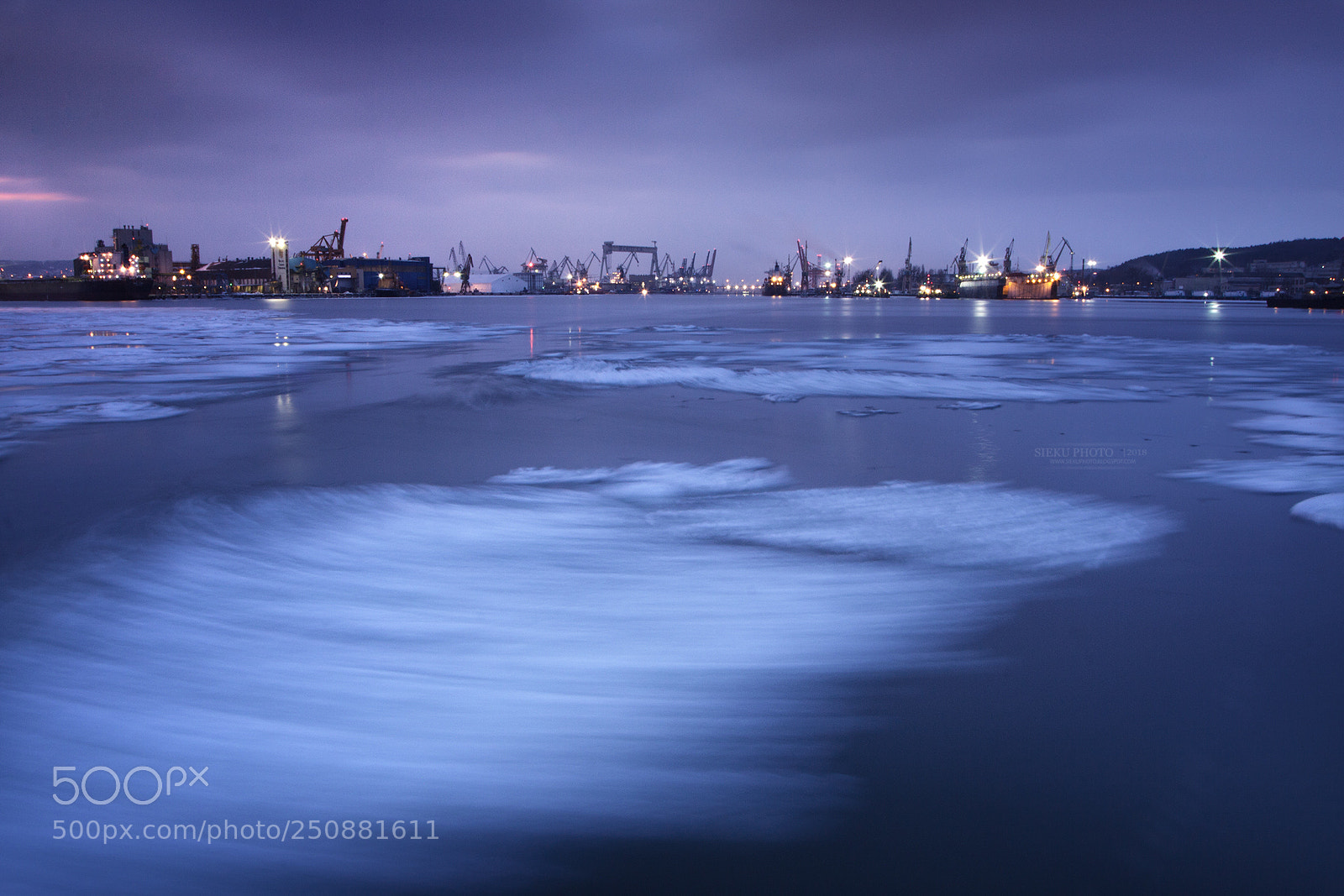 Canon EOS 50D sample photo. Gdynia port photography