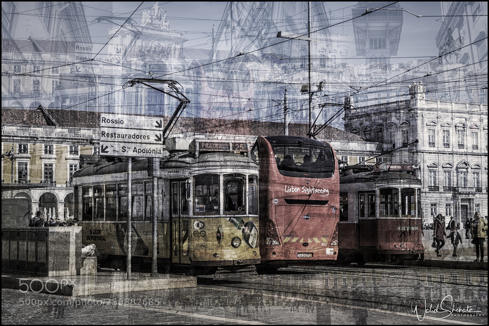 Nikon D5500 sample photo. Lisbon postcard photography