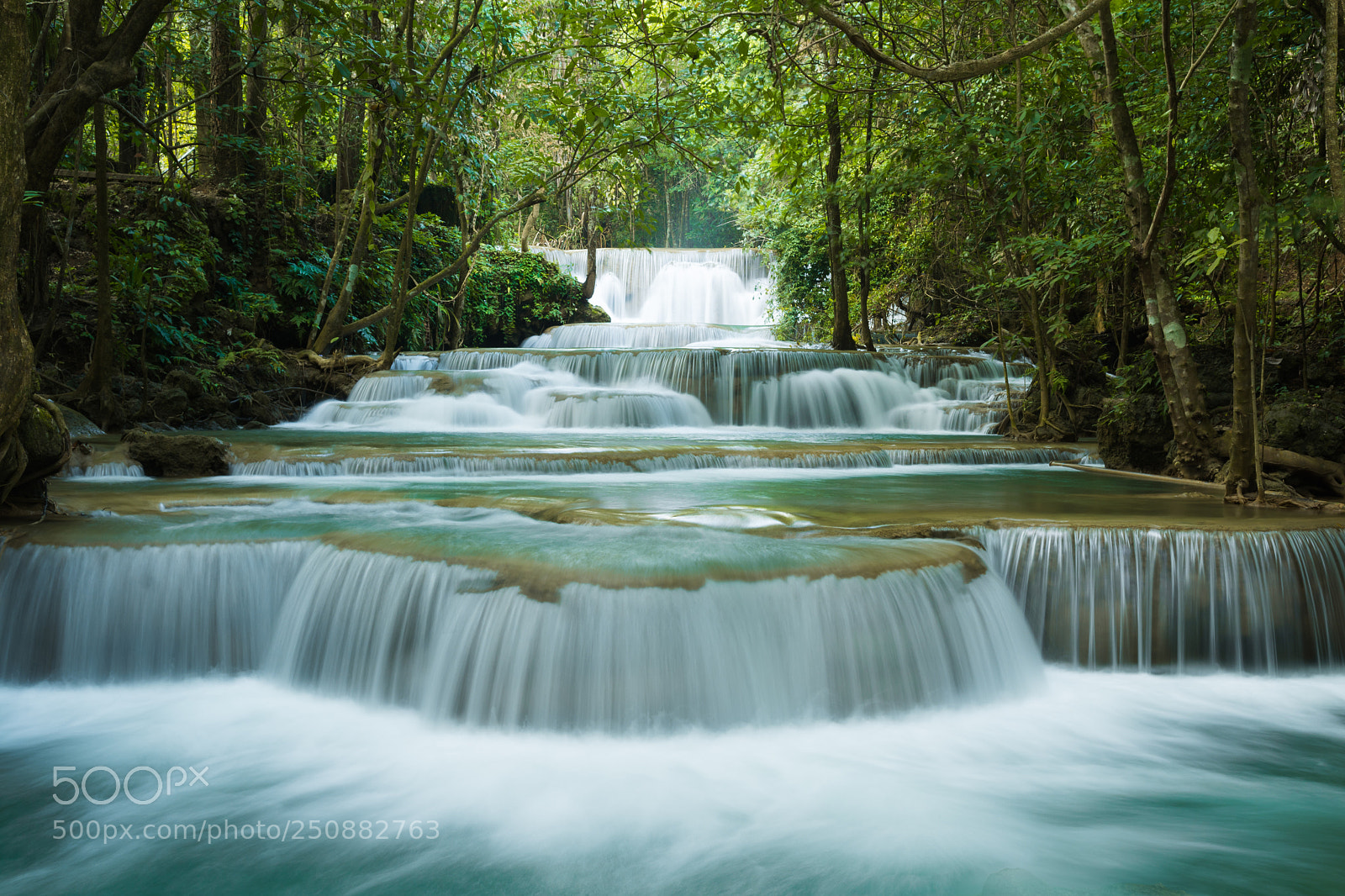 Nikon D7100 sample photo. Huay mae khamin waterfalls photography
