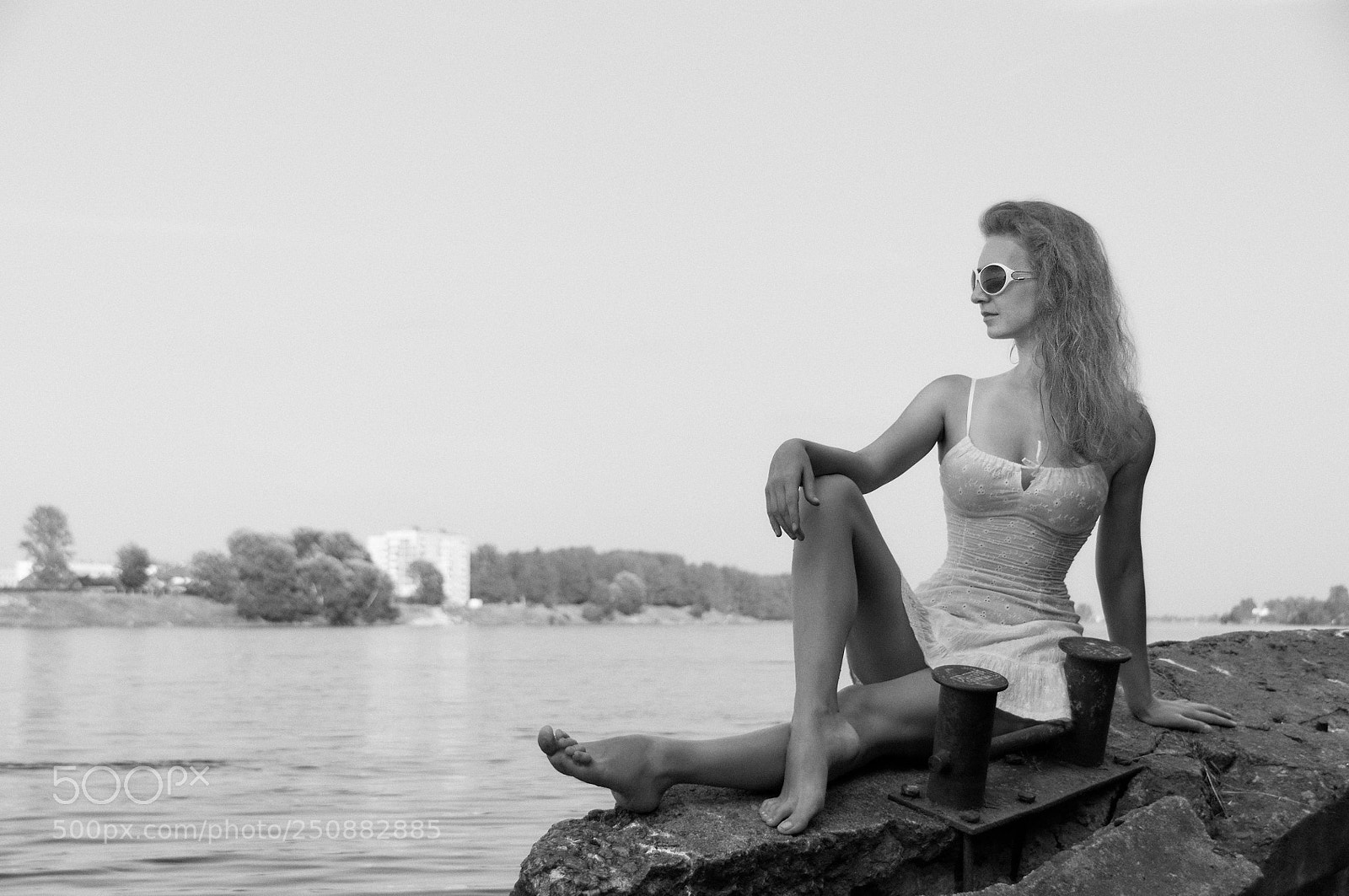 Nikon D5000 sample photo. Old pier photography