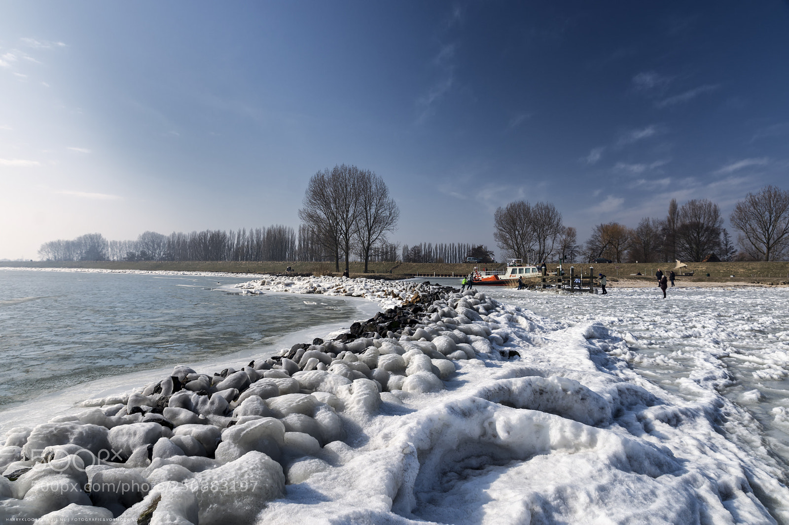 Nikon D7200 sample photo. Frozen markermeer photography