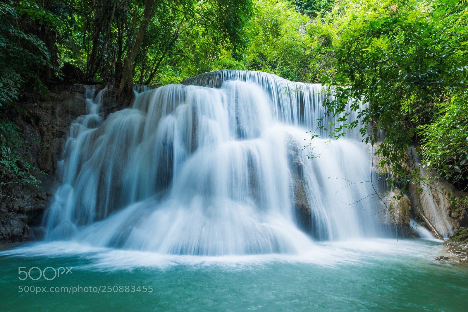Nikon D7100 sample photo. Huay mae khamin waterfalls photography