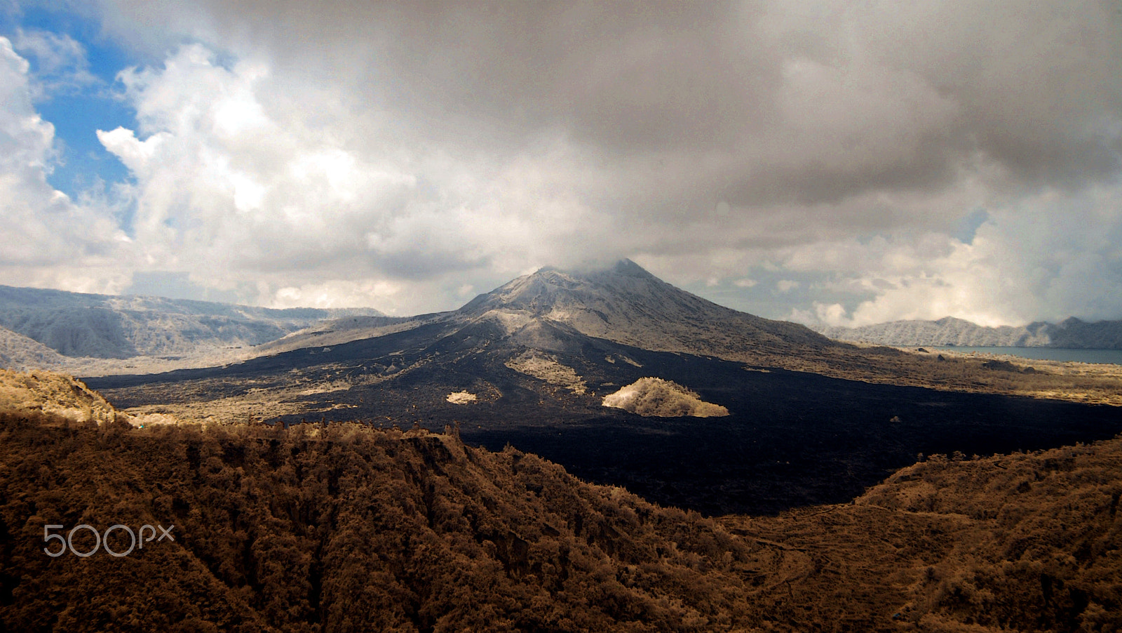 Nikon D80 sample photo. Mt batur bali photography