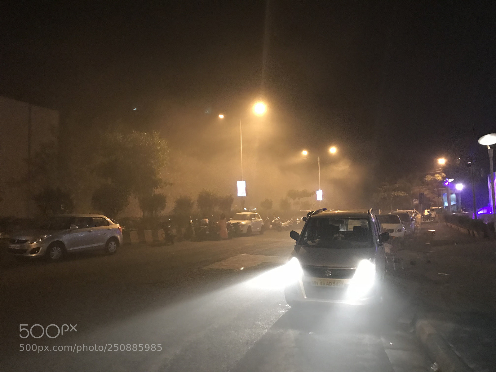 Apple iPhone 7 sample photo. Winter nights photography