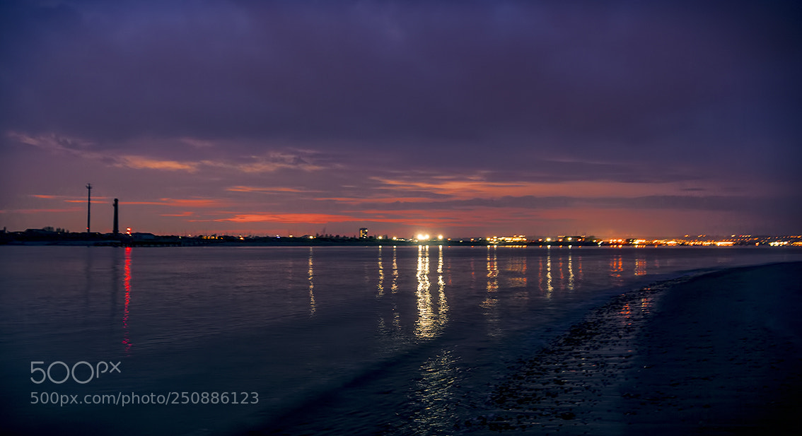 Sony ILCA-77M2 sample photo. Reflections after sunset photography