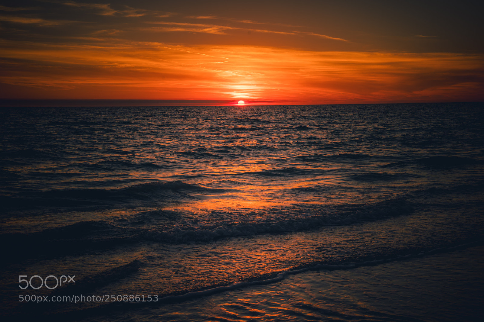 Sony a9 sample photo. Florida sunset photography