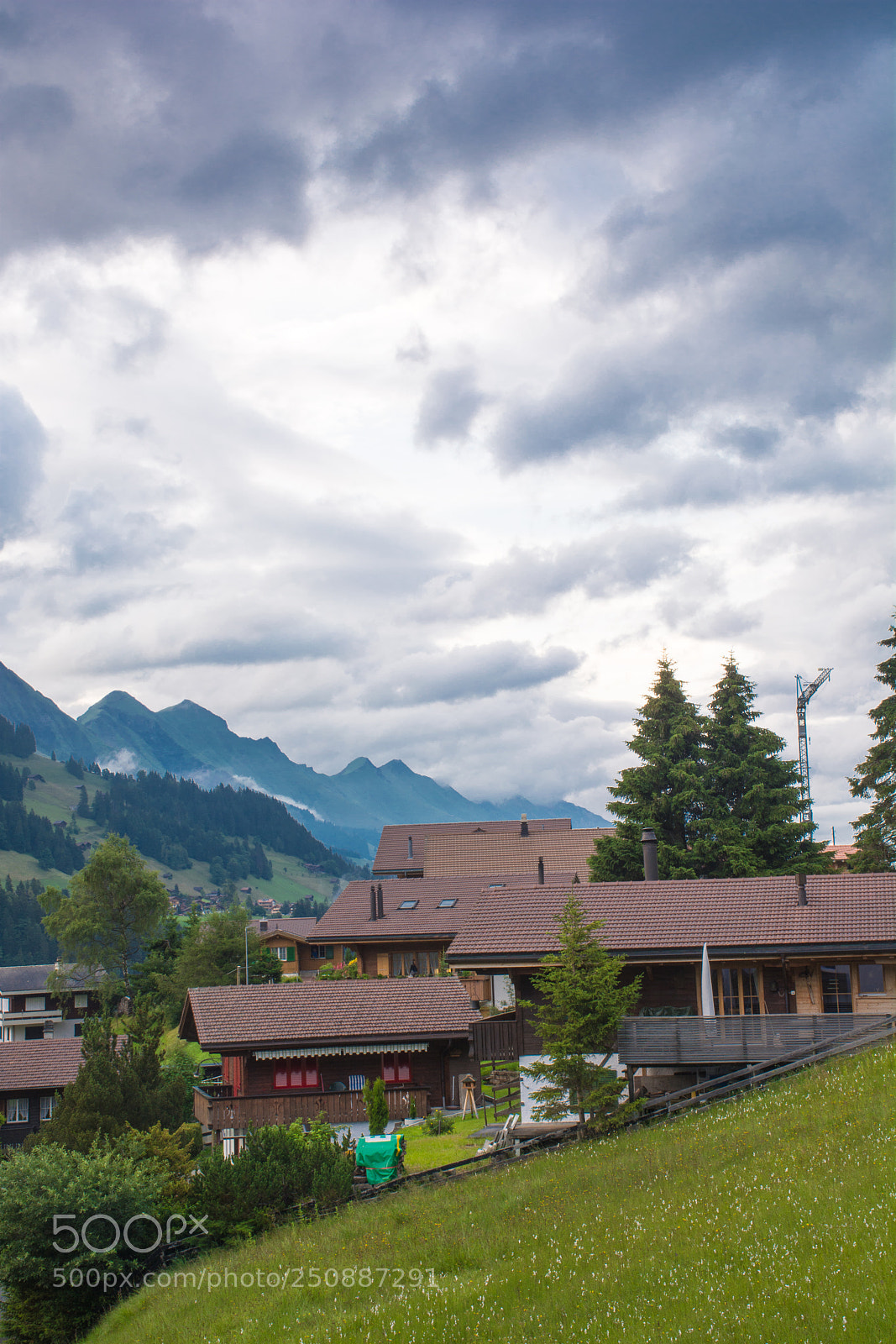 Nikon D5200 sample photo. Evening in the alps photography