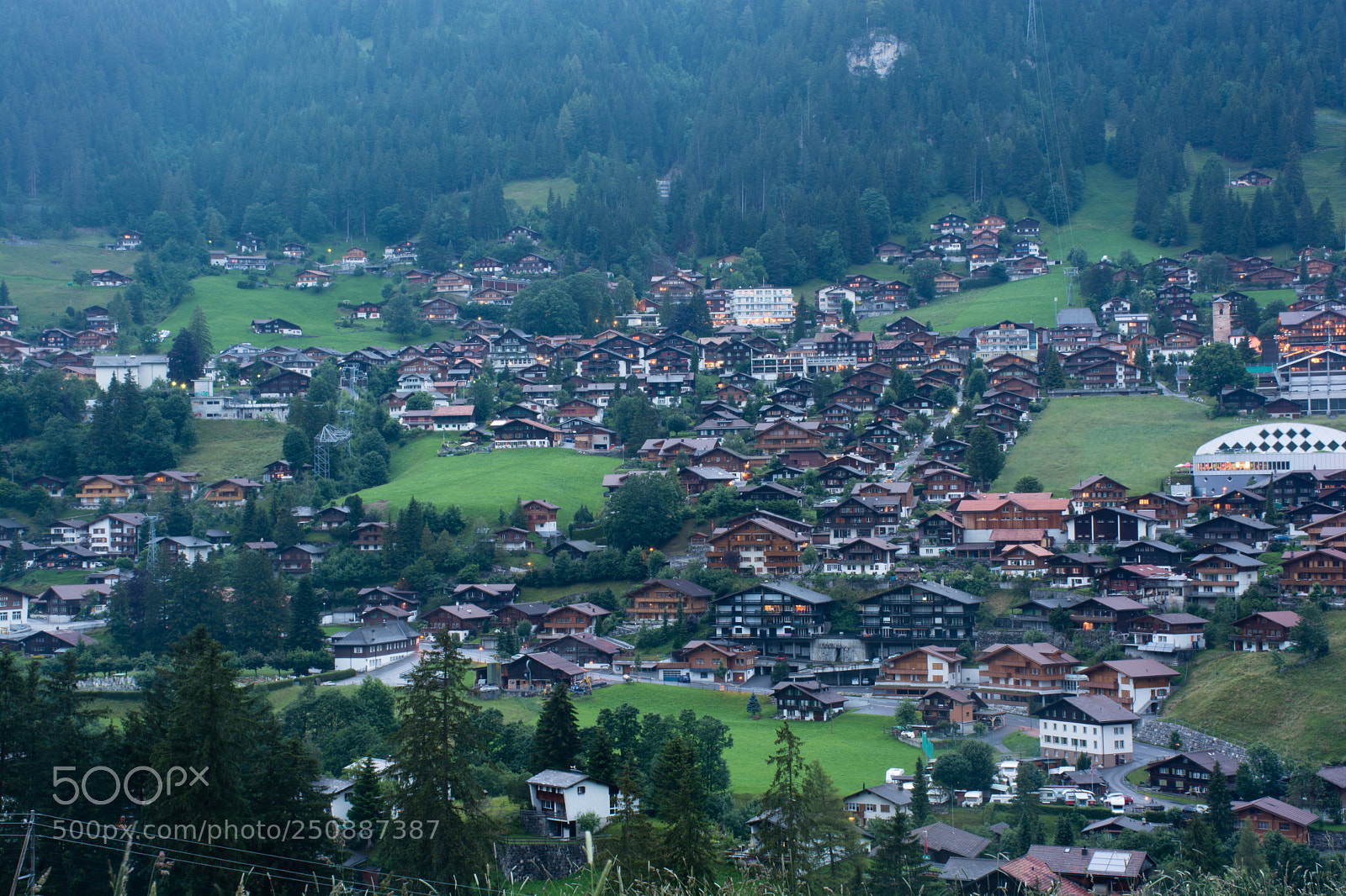 Nikon D5200 sample photo. Evening in the alps photography