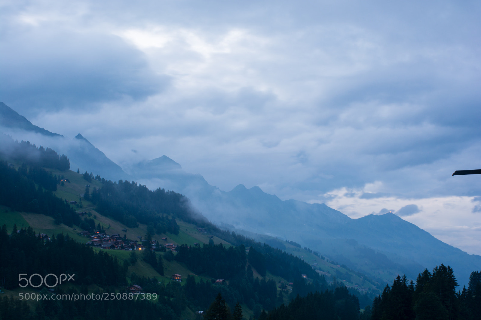 Nikon D5200 sample photo. Evening in the alps photography