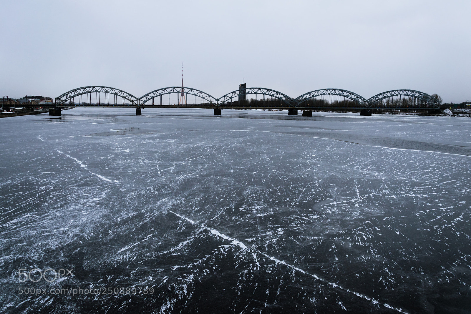 Nikon D5300 sample photo. Old railway bridge across photography