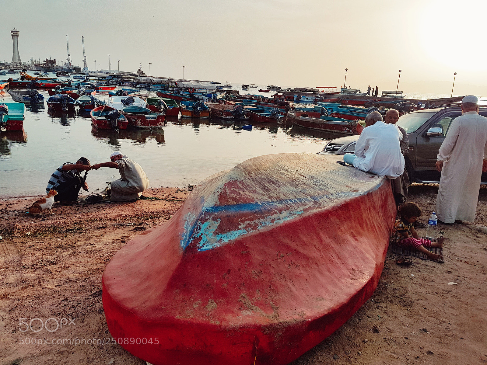 Samsung Galaxy S7 sample photo. Port fishermen photography