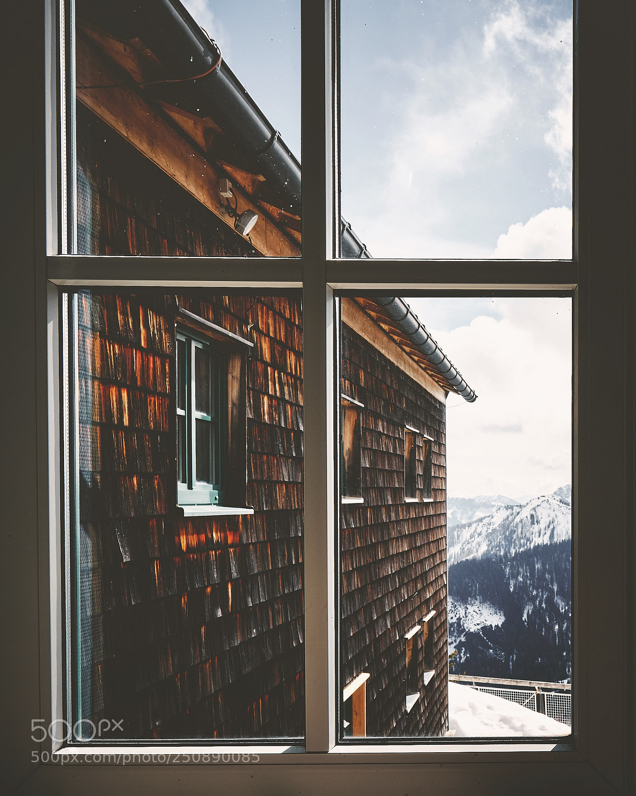 Sony a6500 sample photo. Through the window hut photography