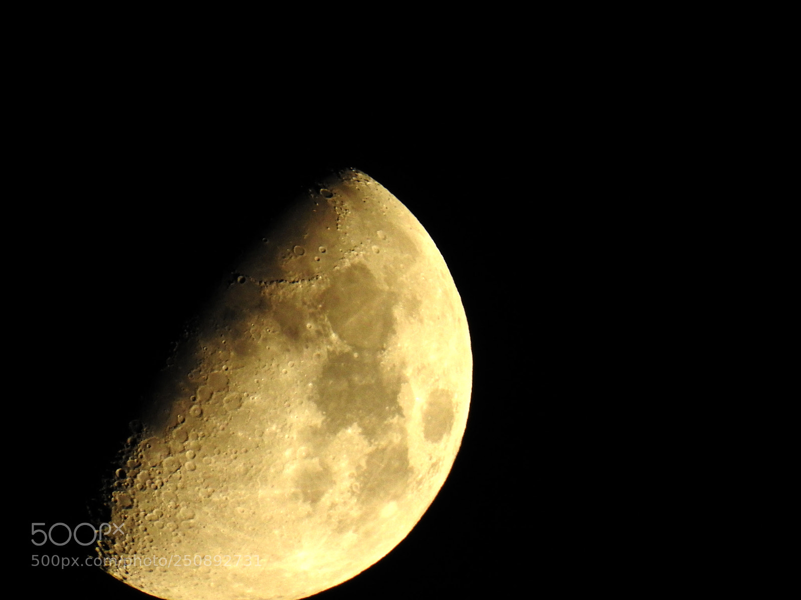 Nikon Coolpix P900 sample photo. Half moon photography